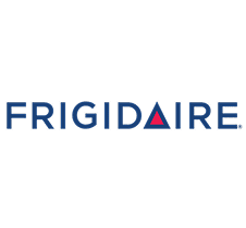 Frigidaire logo with a red triangle replacing the letter A.